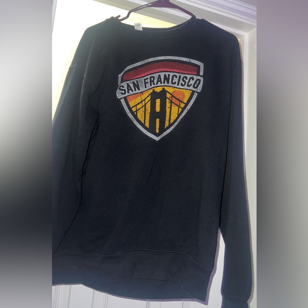 Black San Francisco sweatshirt